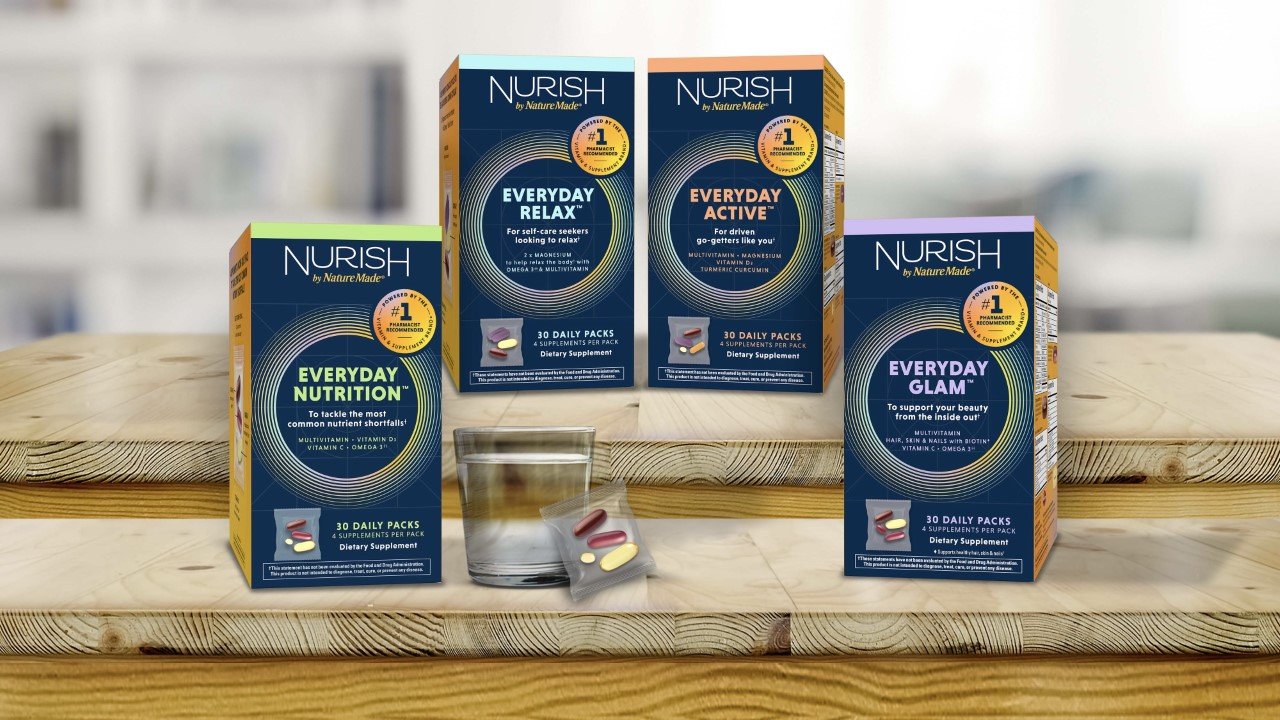 Image for banner Online Exclusive Nurish by Nature Made<sup>®</sup> Everyday Packs