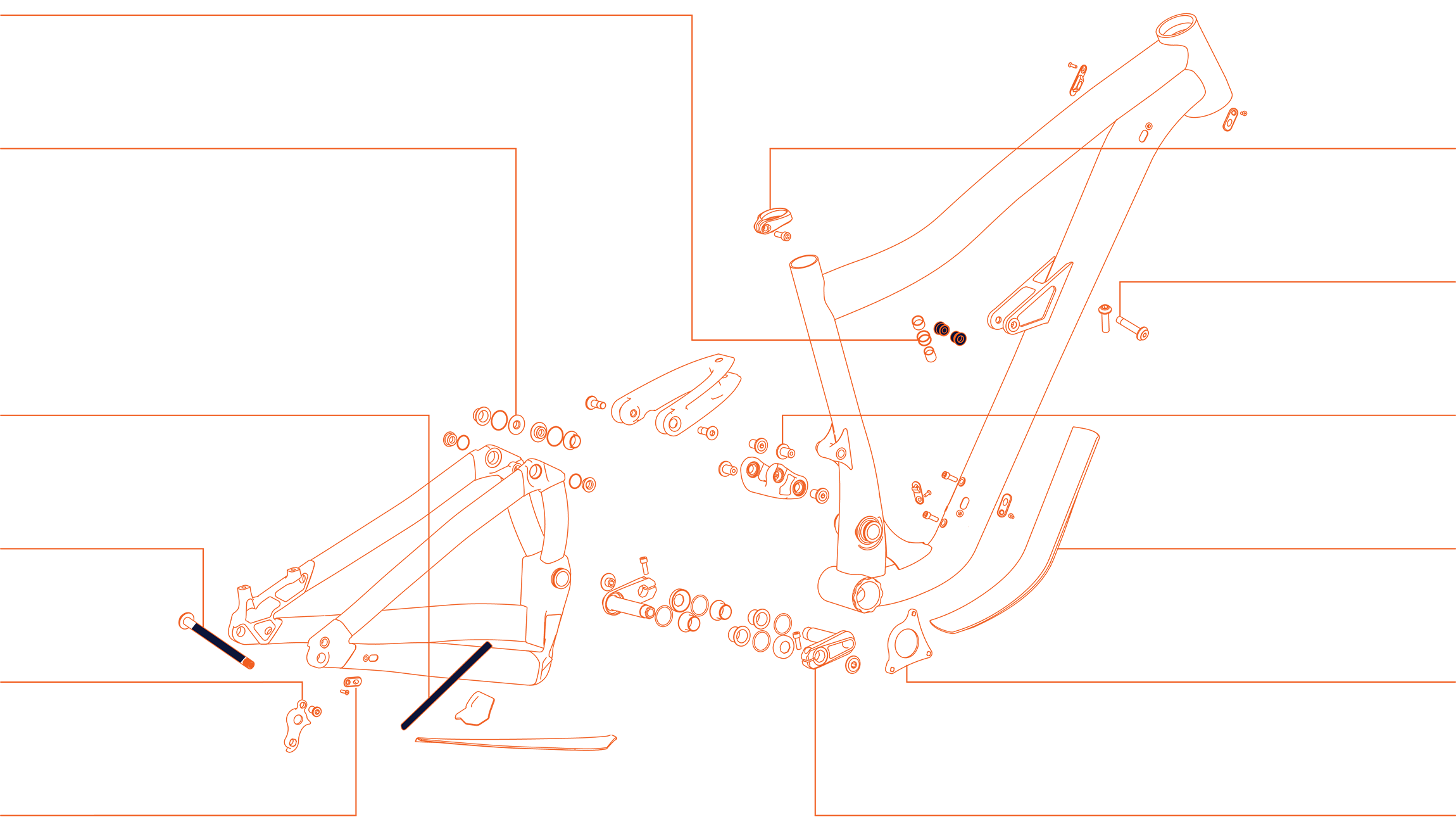 Ibis Ripmo Exploded View Ripmo AF - Parts – Ibis Cycles
