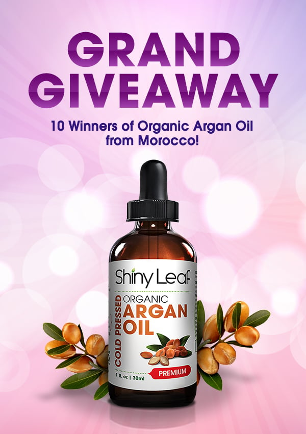 Shiny Leaf Argan Oil Grand Giveaway Part 1