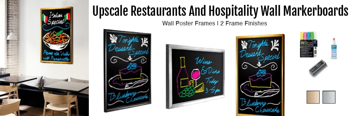 Upscale-Restaurants-And-Hospitality-Wall-Markerboards
