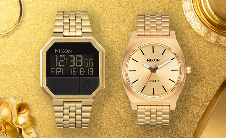Men's Gold Watches | Analog & Digital Watches in Gold – Page 2 – Nixon US