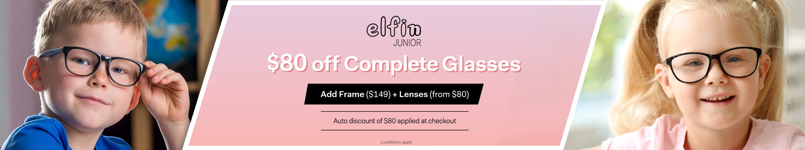 Elfin Glasses Frames at 1001 Optical