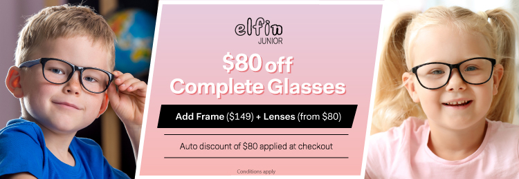 Elfin Glasses Frames at 1001 Optical
