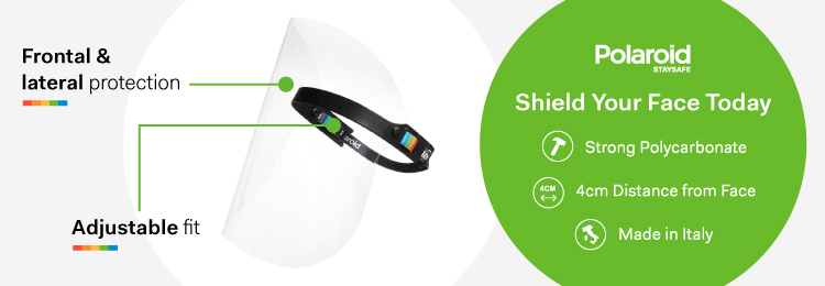 Polaroid Staysafe Face Shield at 1001 Optical