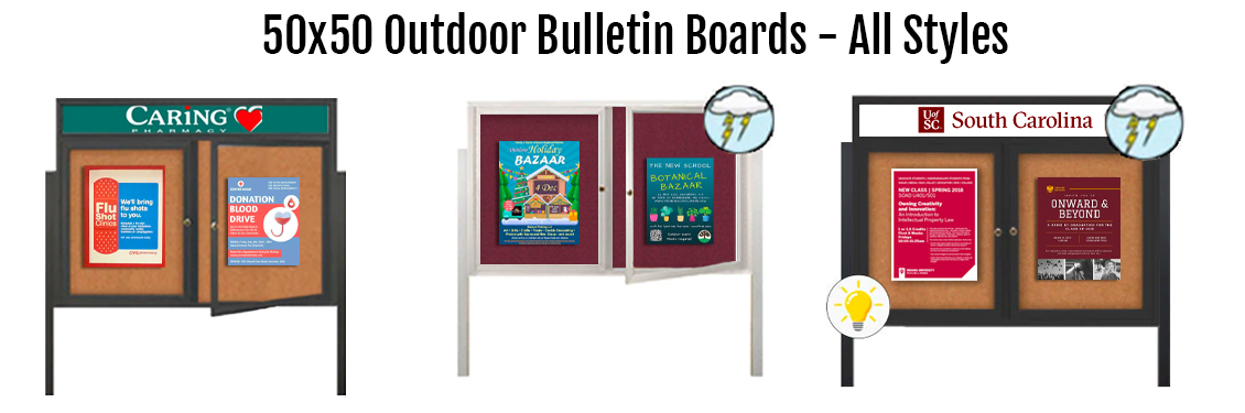 50x50-Outdoor-Bulletin-Boards---All-Styles--copy