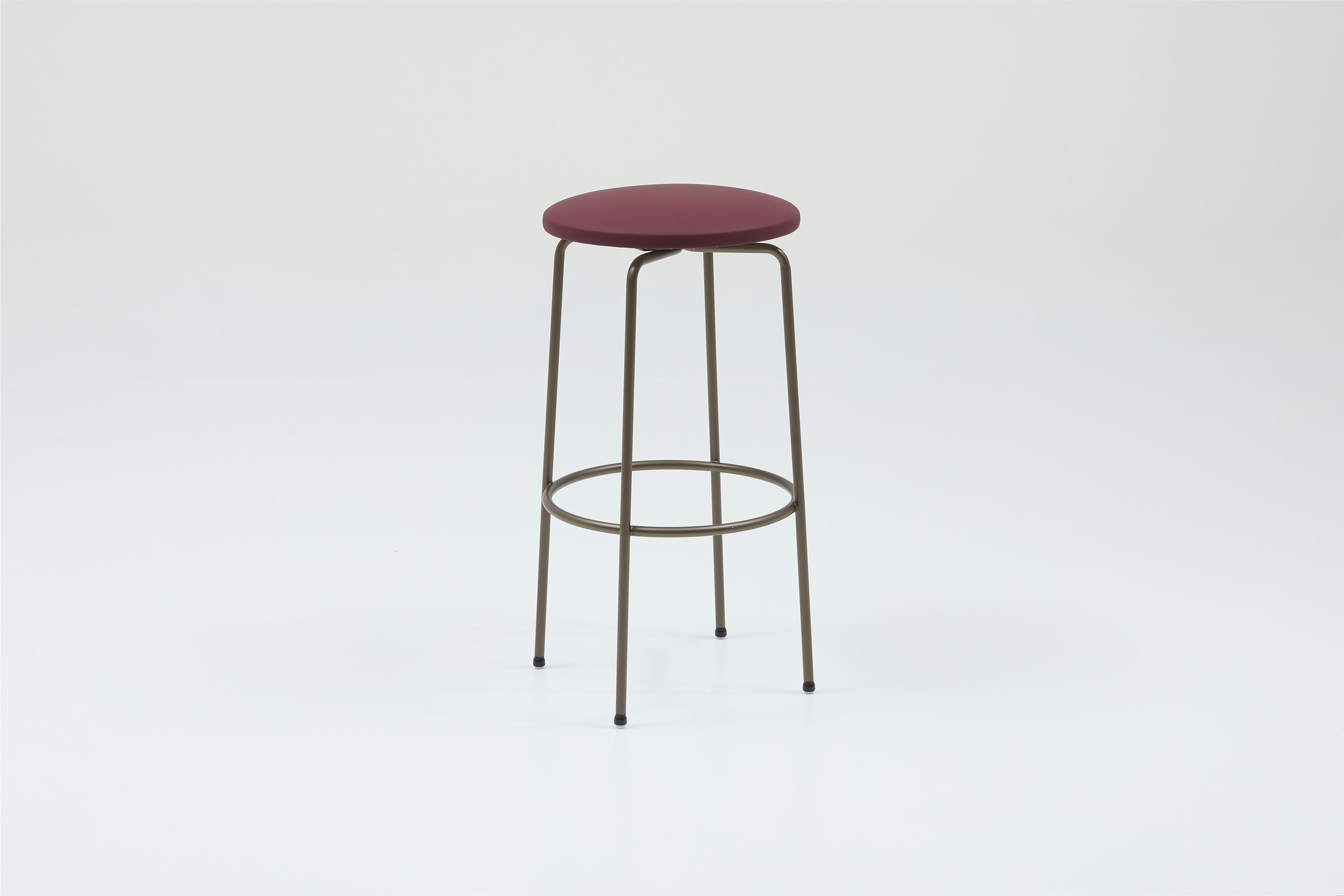 Jardan Kai Stool Mahogany Bronze 02