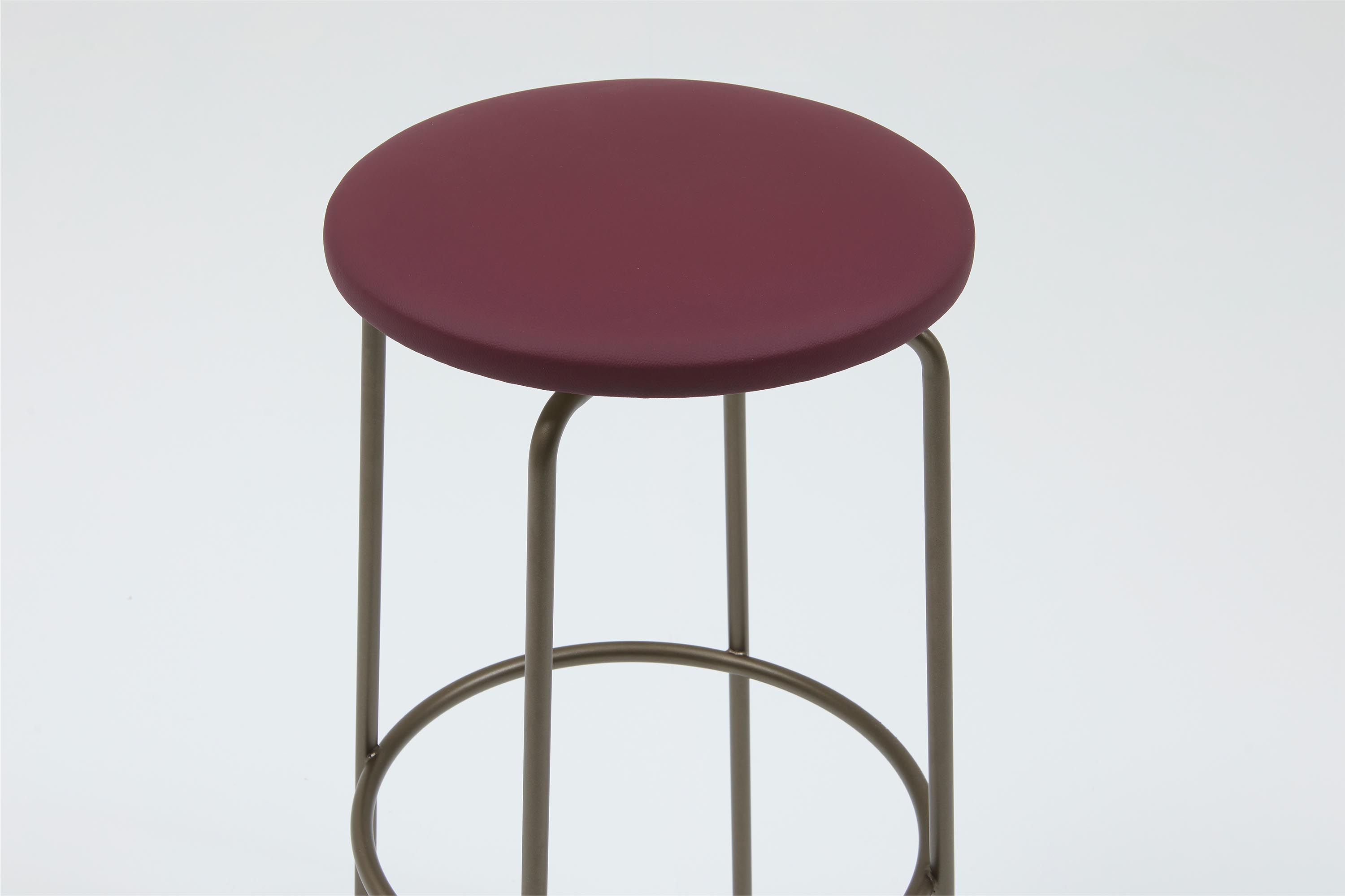Jardan Kai Stool Mahogany Bronze 01