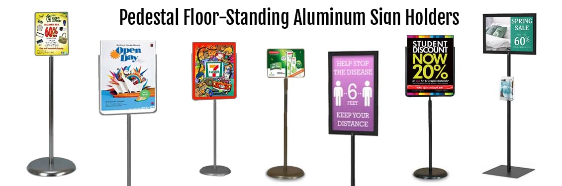 Pedestal-Floor-Standing-Aluminum-Sign-Holders-copy