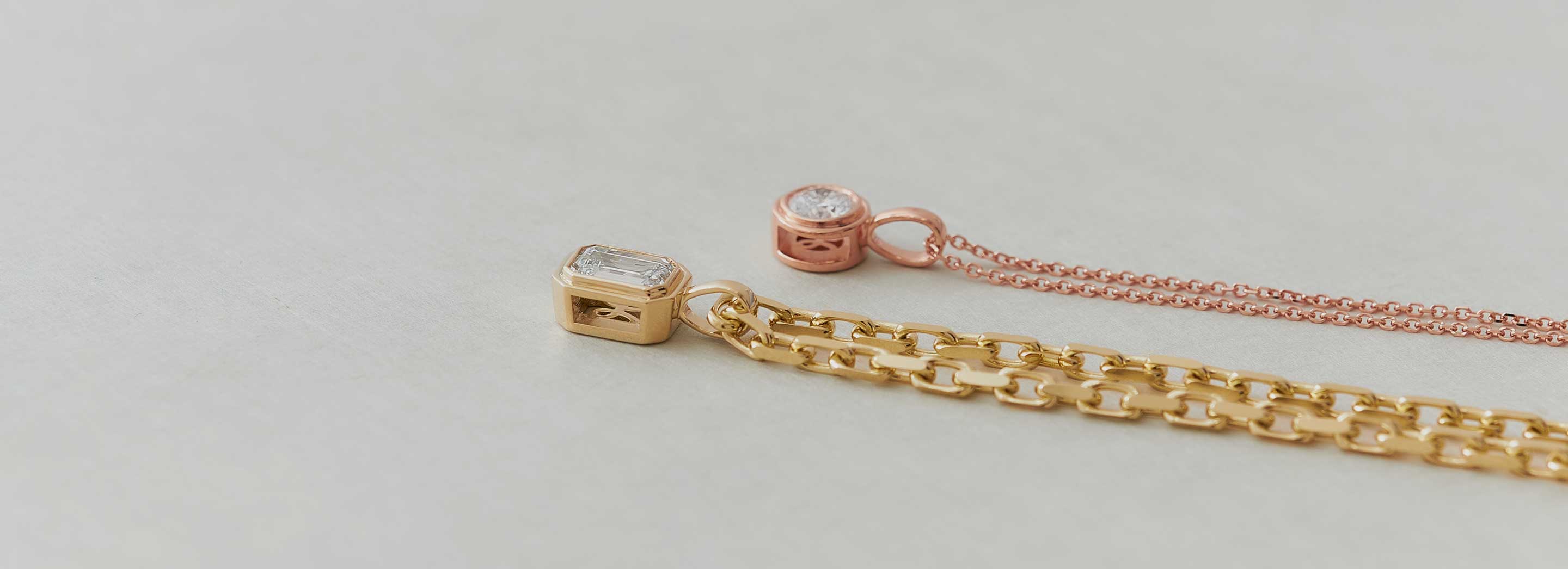 Bezel Pendants