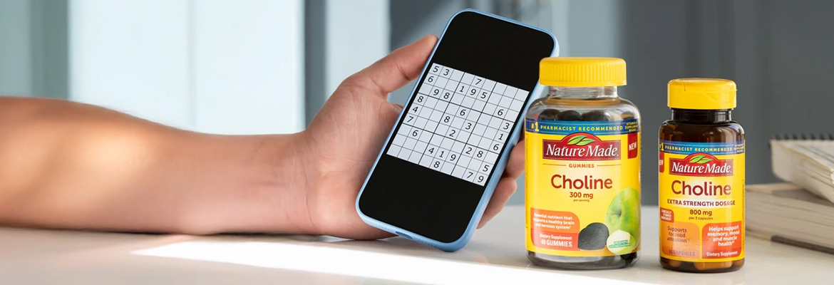 Buy Choline Supplements Online to Support a Healthy Brain† & Nature Made®