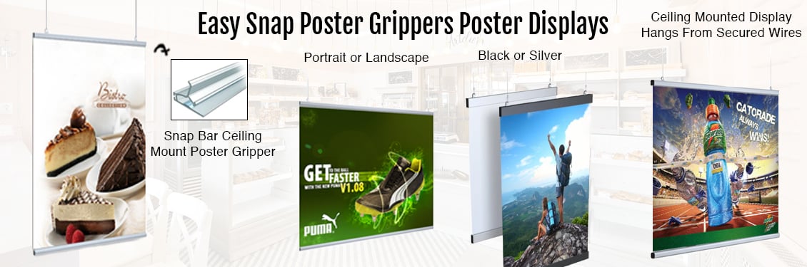 Easy-Snap-Poster-Grippers-Poster-Displays-