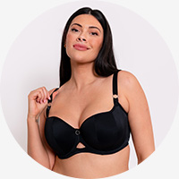 zdhoor Woman's See-Through Lace Underwired Hollow Out Everyday Bra