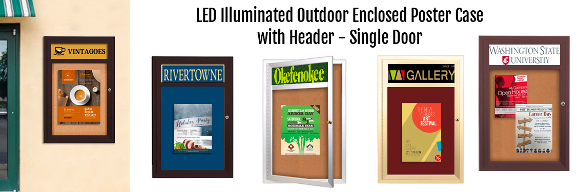 LED-Illuminated-Outdoor-Enclosed-Poster-Case-with-Header---Single-Door--copy