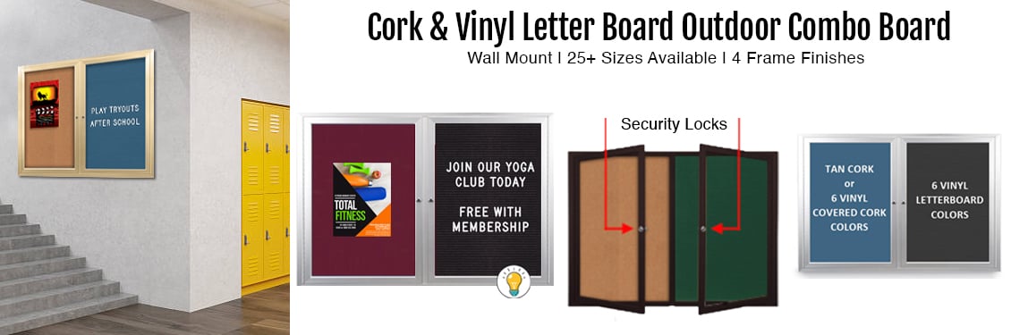 Cork--Vinyl-Letter-Board-Outdoor-Combo-Board