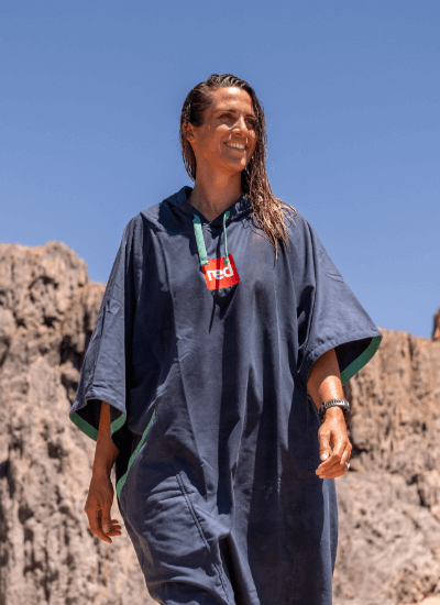 Quick Dry Microfibre Changing Robes For Women Red Original