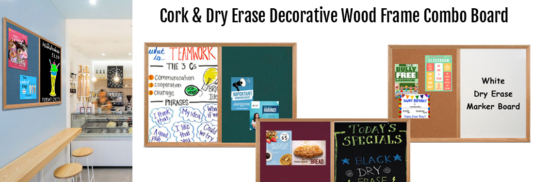 Cork--Dry-Erase-Decorative-Wood-Frame-Combo-Board--copy