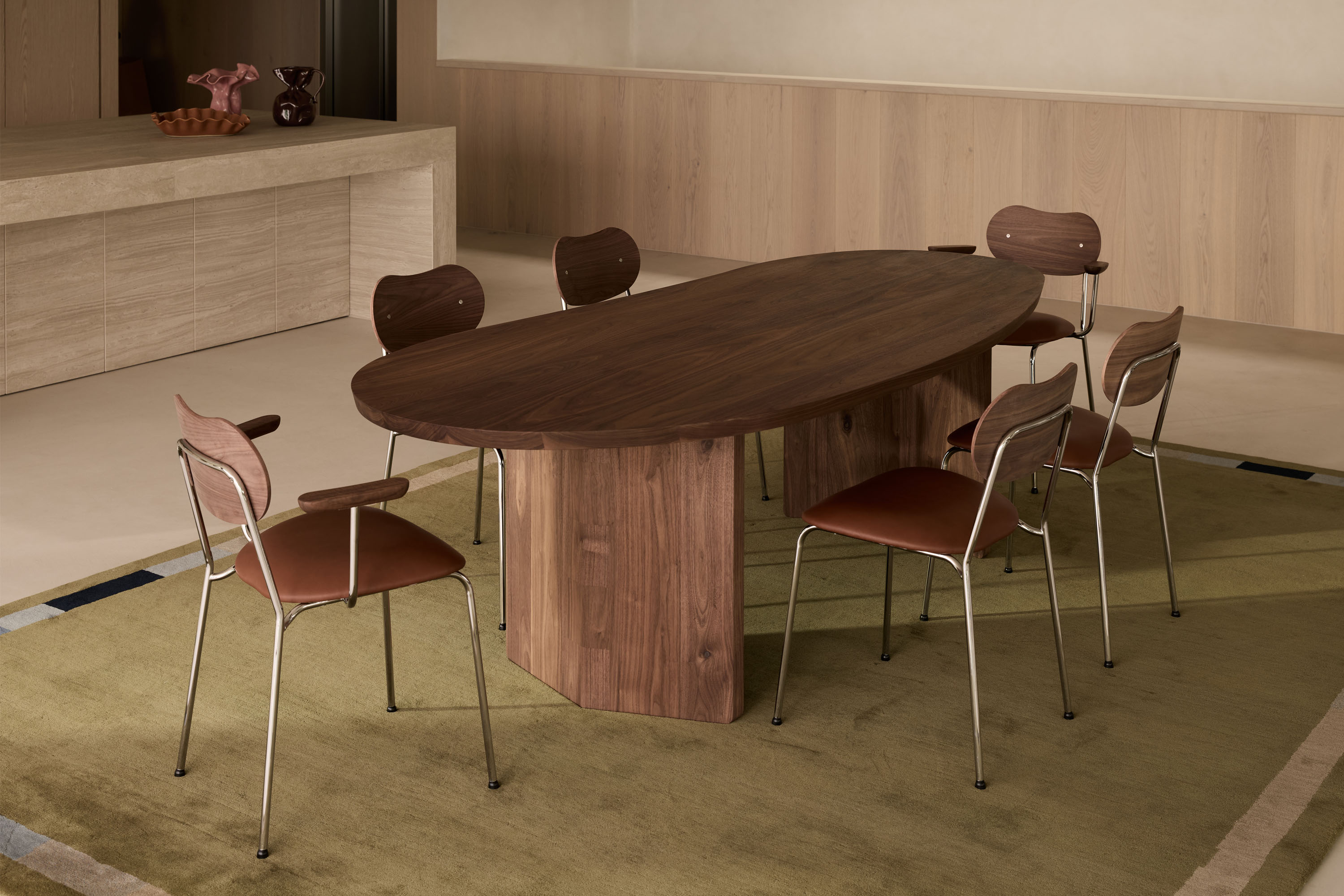 Jardan Arden DiningTable Organic Rye Chair 2