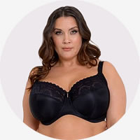 X-Ray Vision Half Cup Plunge Bra