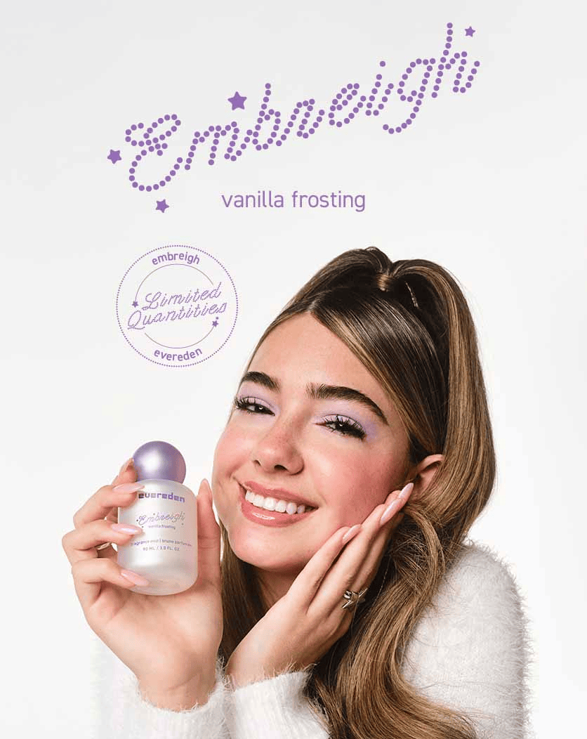 embreigh hair and body fragrance mist vanilla frosting