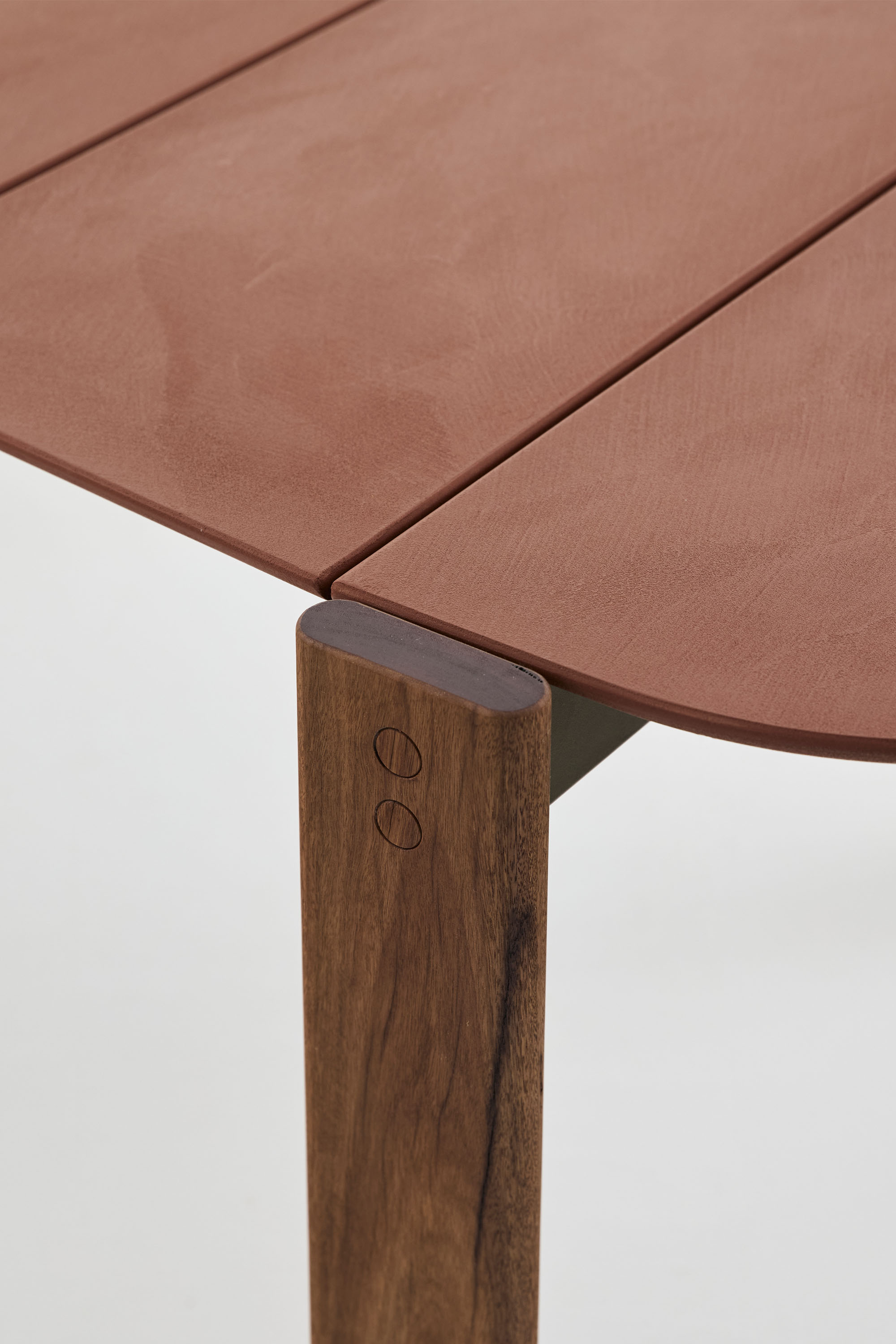 Jardan Outdoor Clem Table Rosso 3