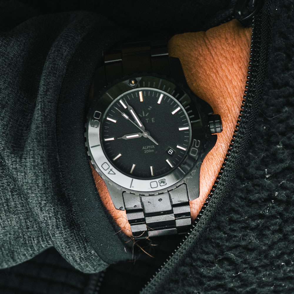 Alpha Cubic Watch Collection ALPHA Z – NITE Watches UK