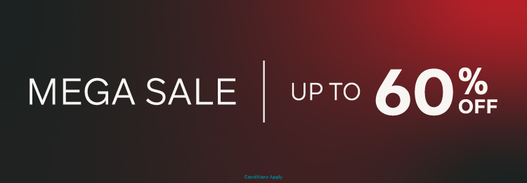 60% Off Mega Sale
