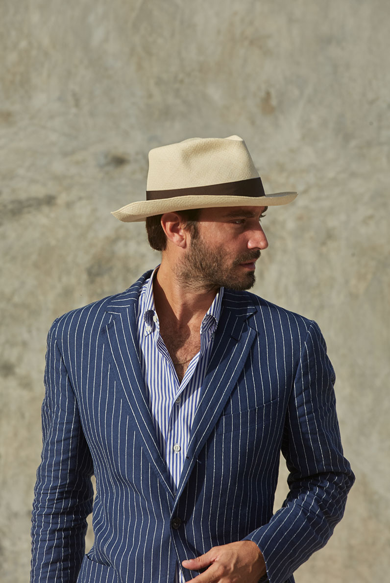 Design
Rarer than a perfect diamond and infinitely more refined, we are proud to carry the most exquisitely crafted Montecristi Panama hats in the world. Depending on the quality of the weave, a Worth & Worth Montecristi Panama Hat can take several months to weave by our master weavers in Ecuador. Available in four different qualities, the result is a hat with soft texture, translucent appearance and luminous ivory color.
Material
Montecristi Panama straw handwoven in Ecuador available in 4 different qualities: Artisan, Master, Museum and Superfino
Specifications
Our Montecristi Amalfi combines a handblocked teardrop tapered 3 3/4 crown. The brim can varies from 2 1/8” to 2 3/4” with an average of 2 3/8”. Handwoven by our master weavers in Ecuador Handcrafted in our atelier in NYC. Truly a work of art.