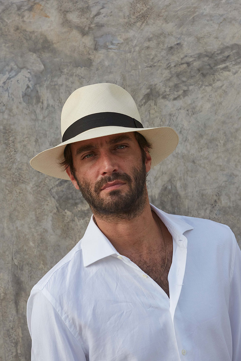 Design
Rarer than a perfect diamond and infinitely more refined, we are proud to carry the most exquisitely crafted Montecristi Panama hats in the world. Depending on the quality of the weave, a Worth & Worth Montecristi Panama Hat can take several months to weave by our master weavers in Ecuador. Available in four different qualities, the result is a hat with soft texture, translucent appearance and luminous ivory color.
Material
Montecristi Panama straw handwoven in Ecuador available in 4 different qualities: Artisan, Master, Museum and Superfino
Specifications
With its semi-teardrop Style our Montecristi Havana combines a 3 3/4” to 4'' crown. The brim can varies from 2 1/8” to 2 3/4” with an average of 2 3/8”. Bronze band. Handwoven by our master weavers in Ecuador Handcrafted in our atelier in NYC. Truly a work of art.