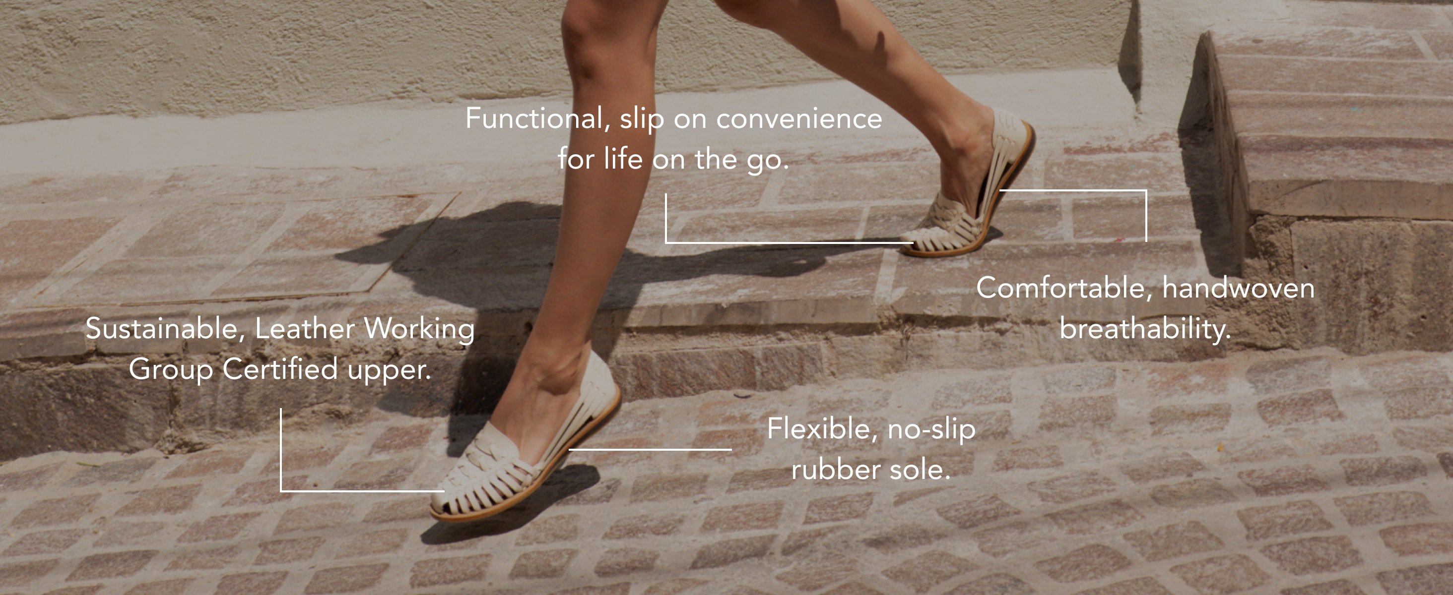 Nisolo Women's Huarache Sandal Bone - Every Nisolo product is built on the foundation of comfort, function, and design. 