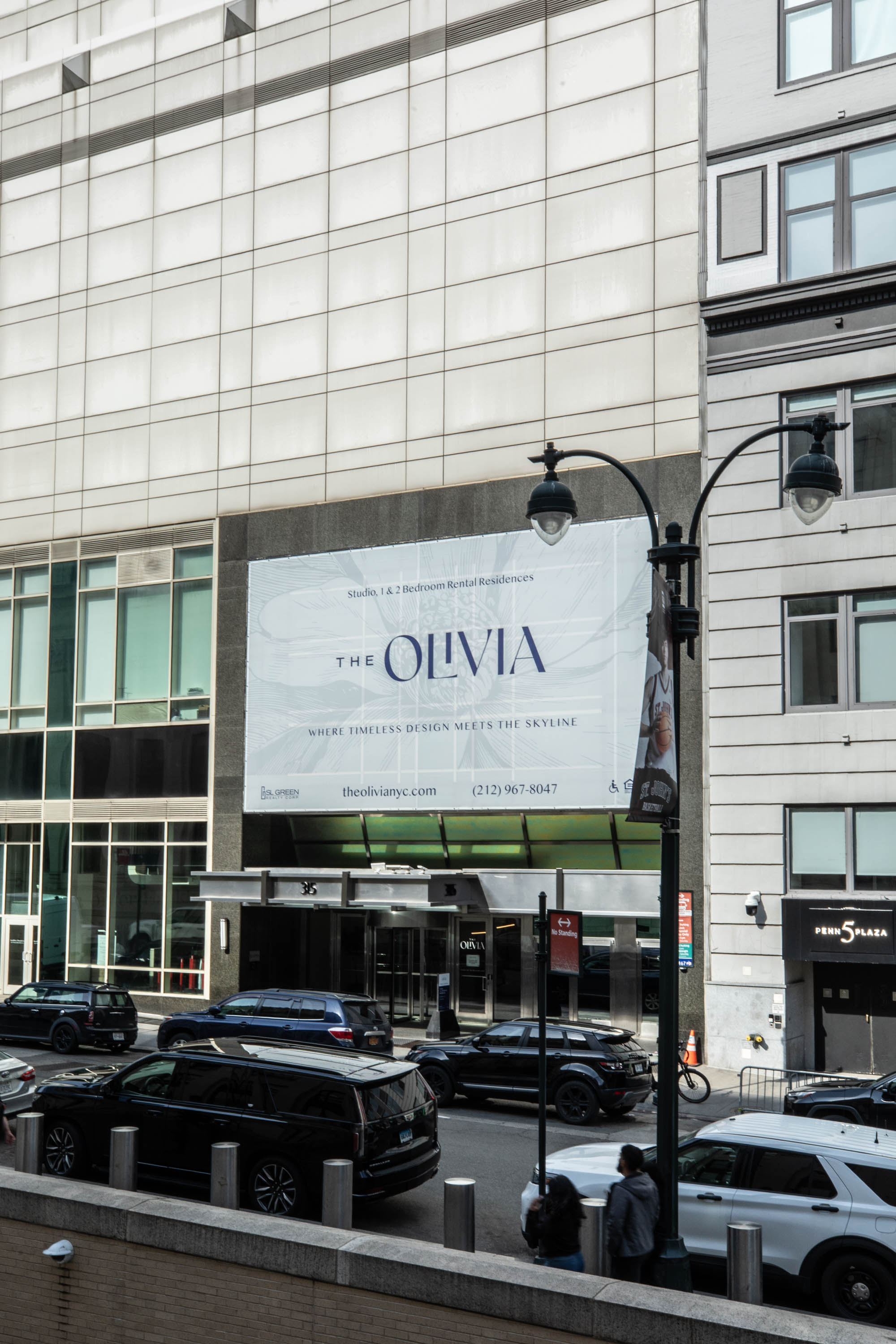 Premium wide-plank wood floors by PID Floors throughout The Olivia Manhattan luxury living spaces