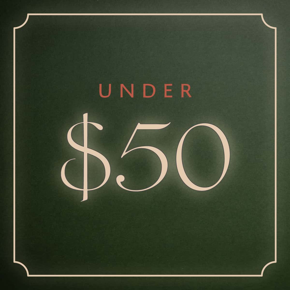 Under $50