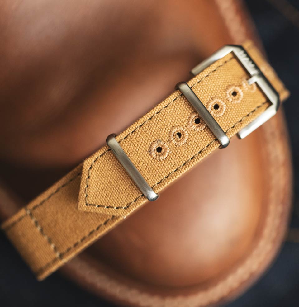 Corp Canvas Mil-Strap Reinforced holes