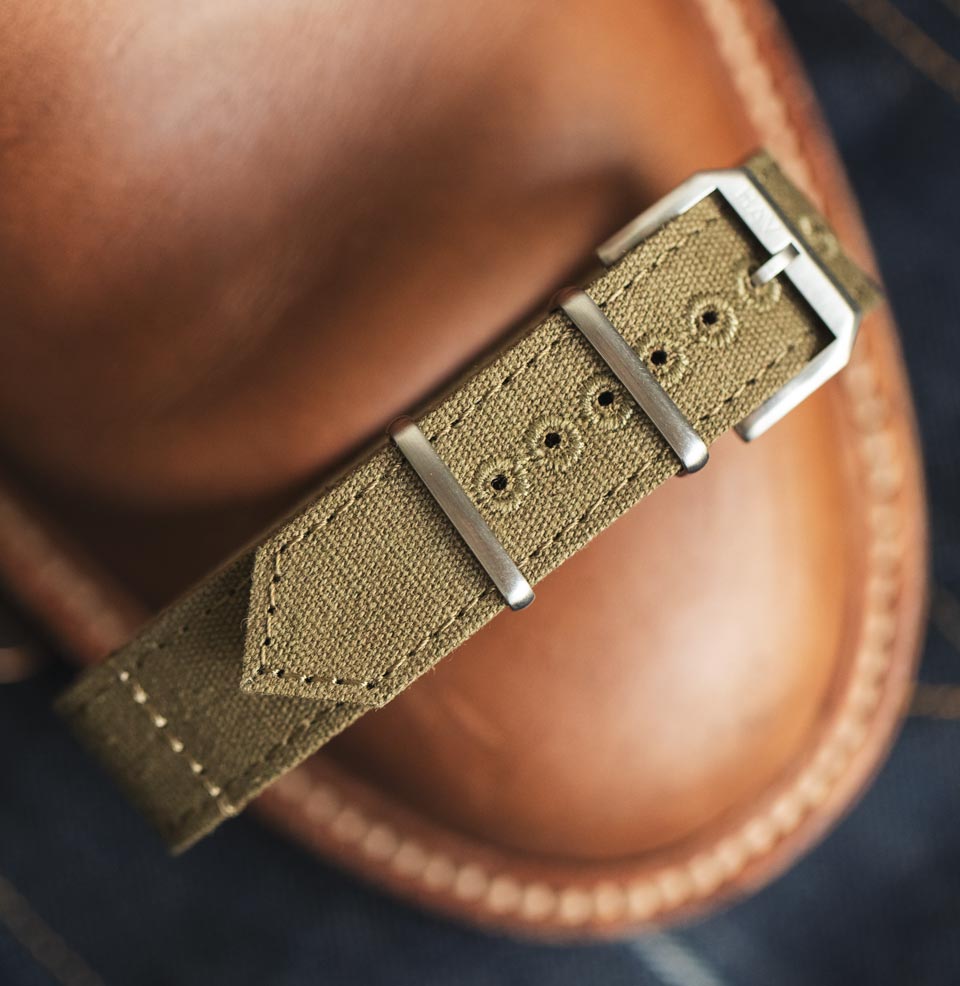 Corp Canvas Mil-Strap Reinforced Holes