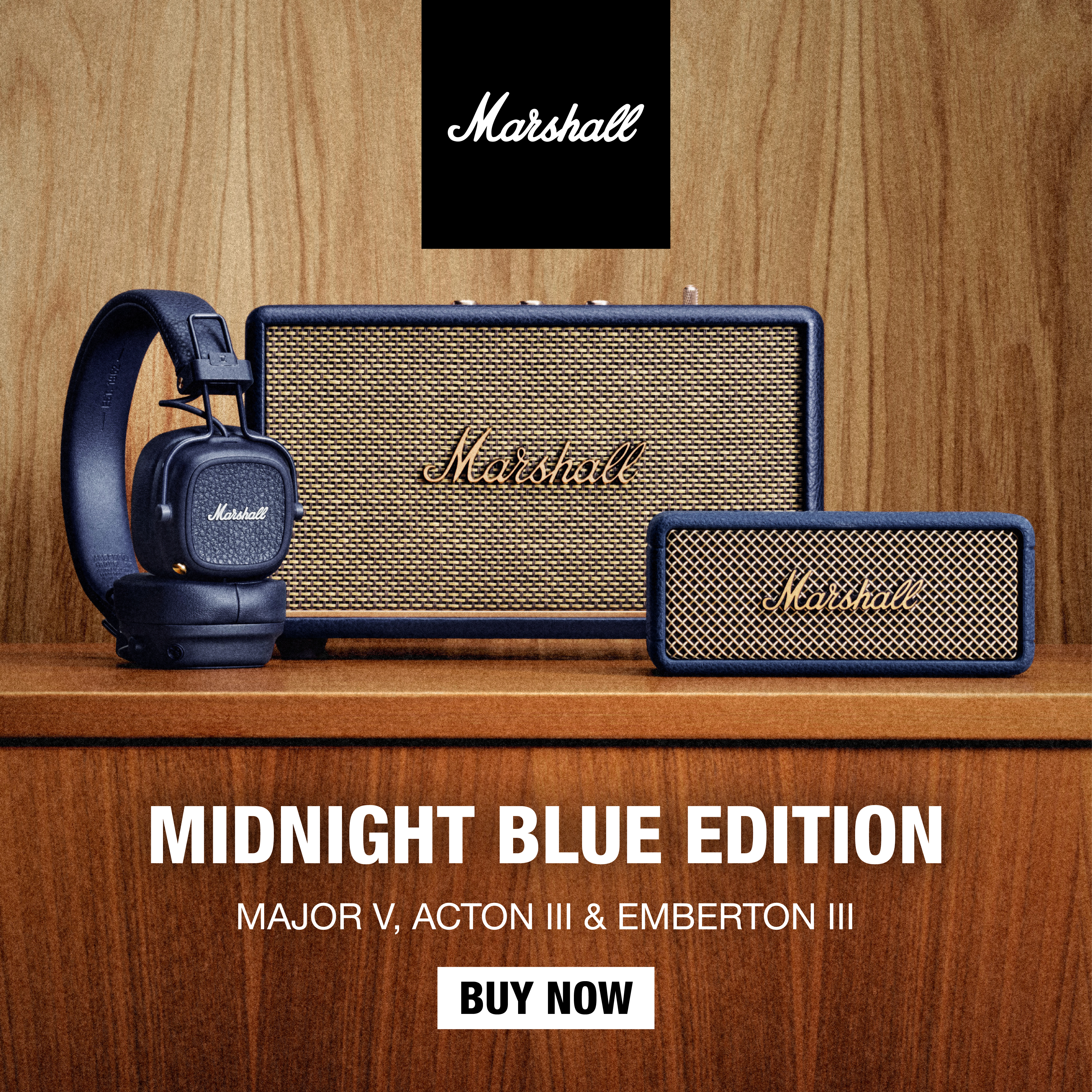 Marshall Midnight Blue Series – TC Acoustic