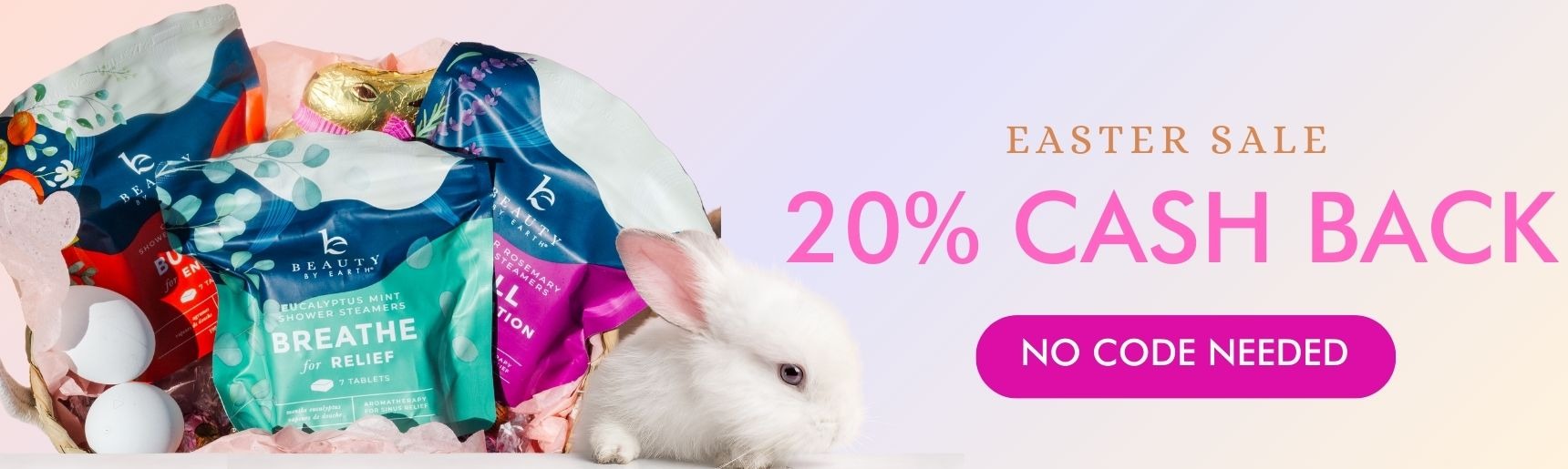 20% cash back! no code needed