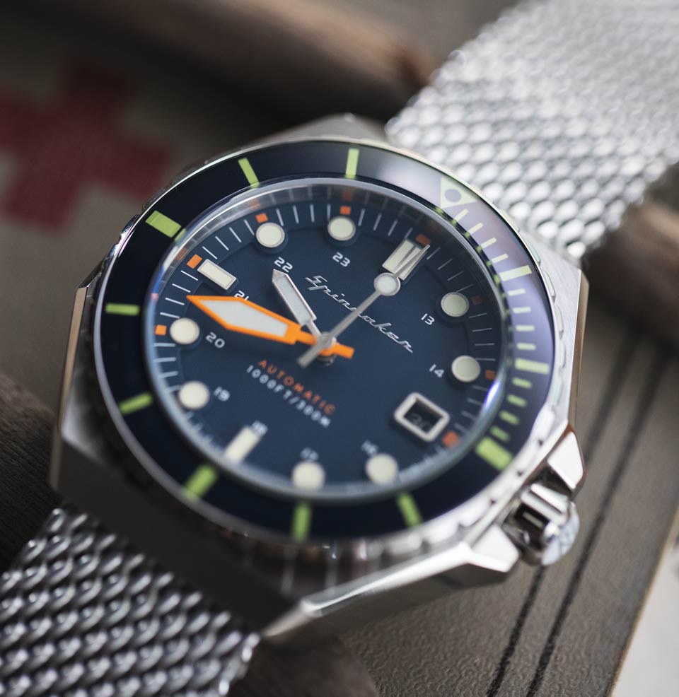 Dumas Layered dial with applied markers