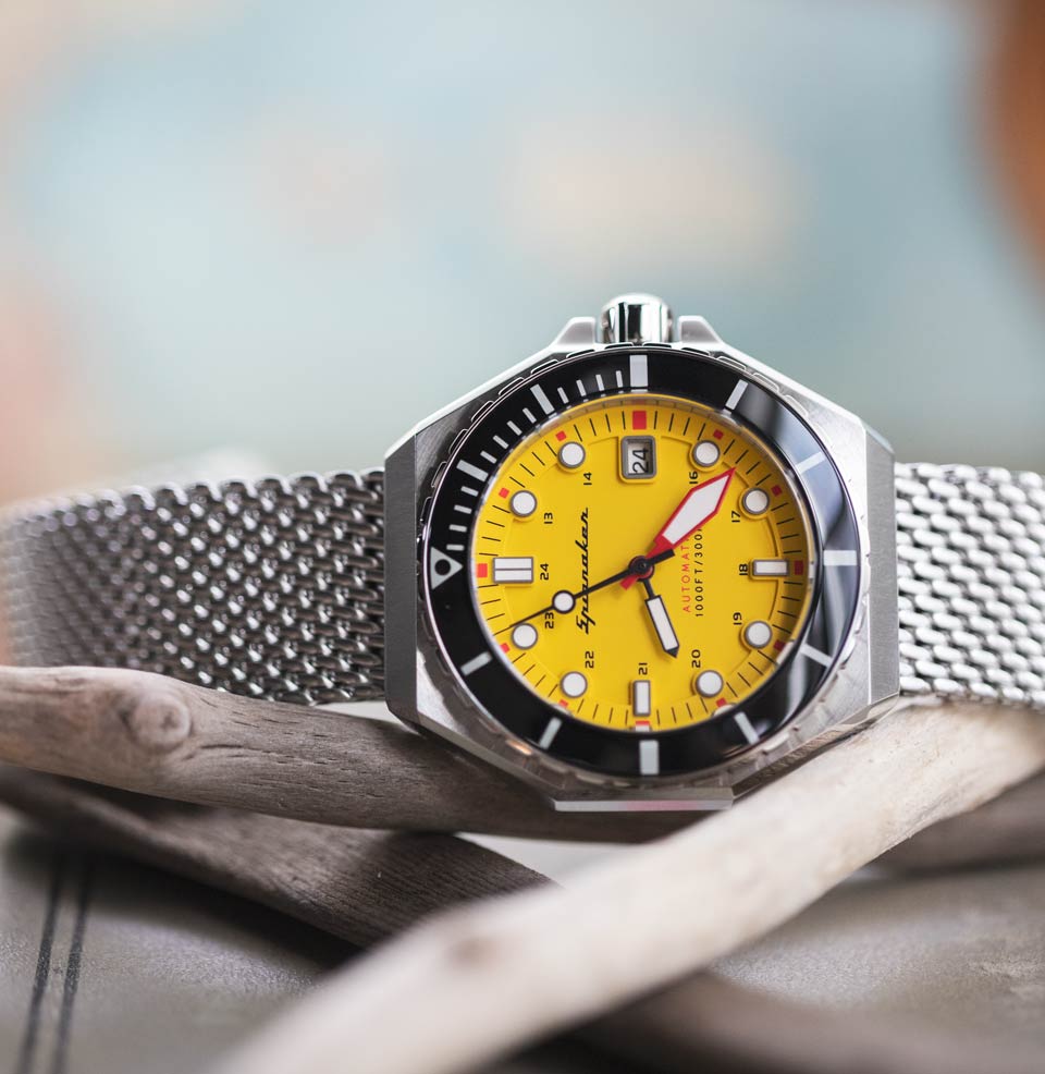 Dumas Layered dial with applied markers