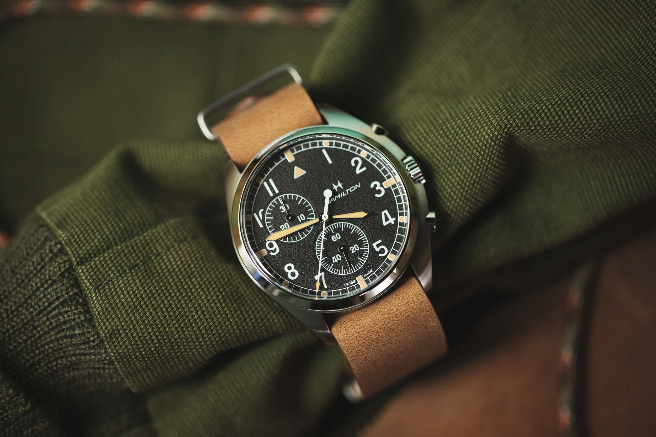 Khaki Aviation Pilot Pioneer Chrono Quartz – Windup Watch Shop