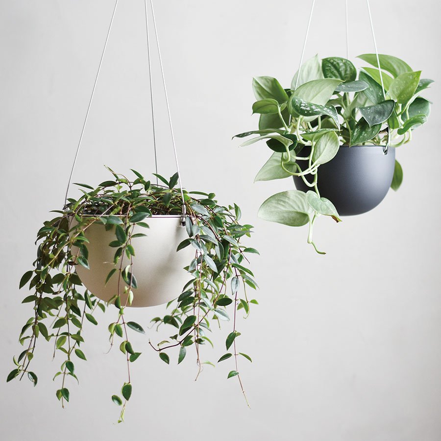 KINTO PLANT POT 201_ 140MM BLACK