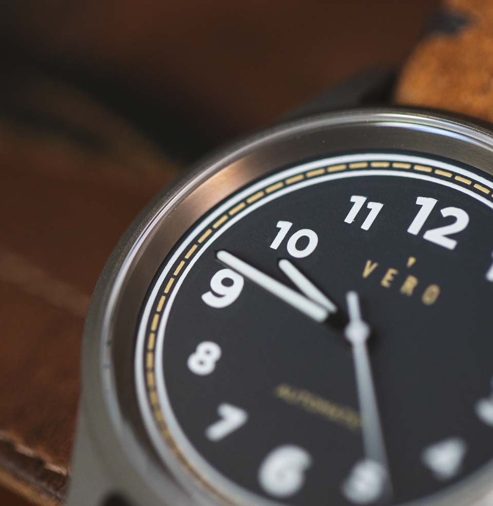 Vero x Windup Watch Shop Century 38mm LE Ochre Minute Track