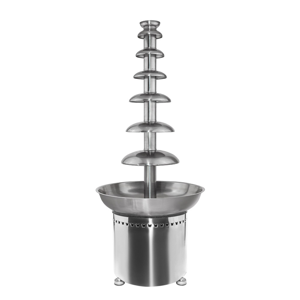 ALDKitchen Chocolate Fountain 7tier Stainless Steel Chocolate Fondue