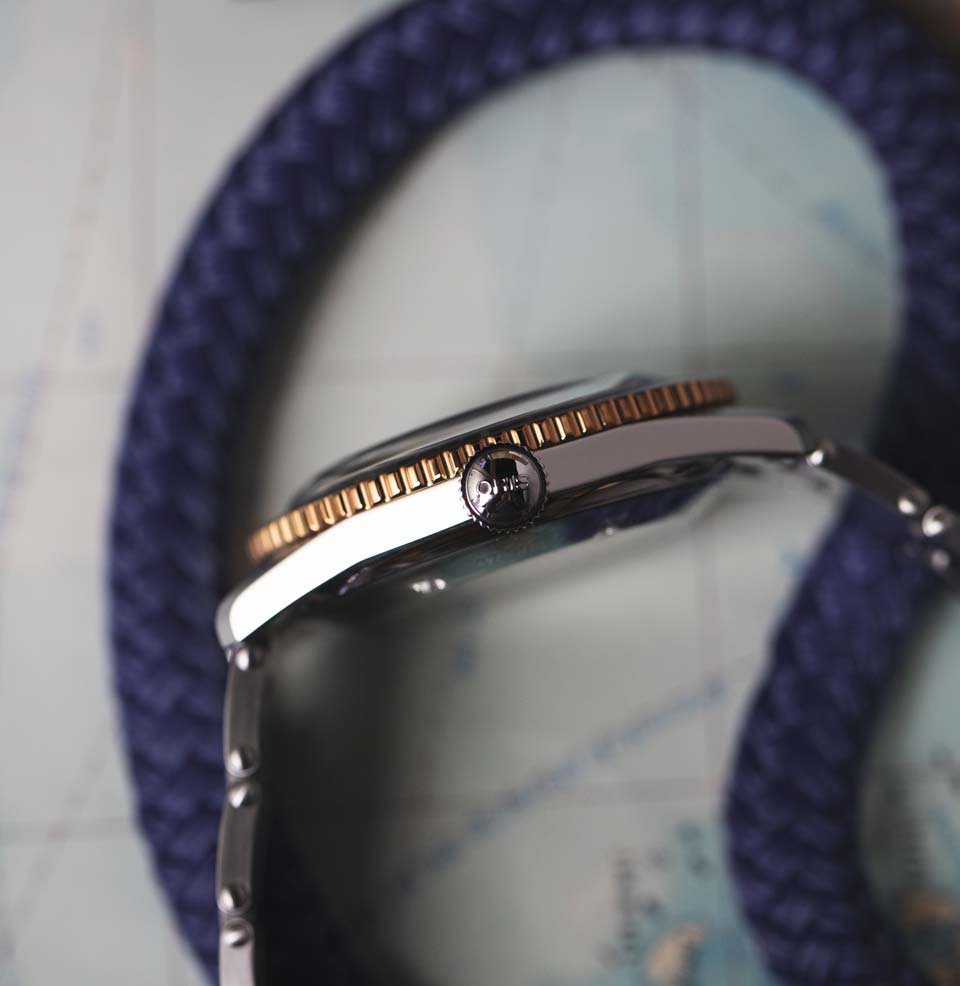 Divers Sixty-Five 40mm - Bronze Bezel Vintage inspired profile