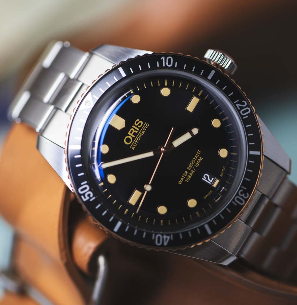 Divers Sixty-Five 40mm - Bronze Bezel Classic dive layout