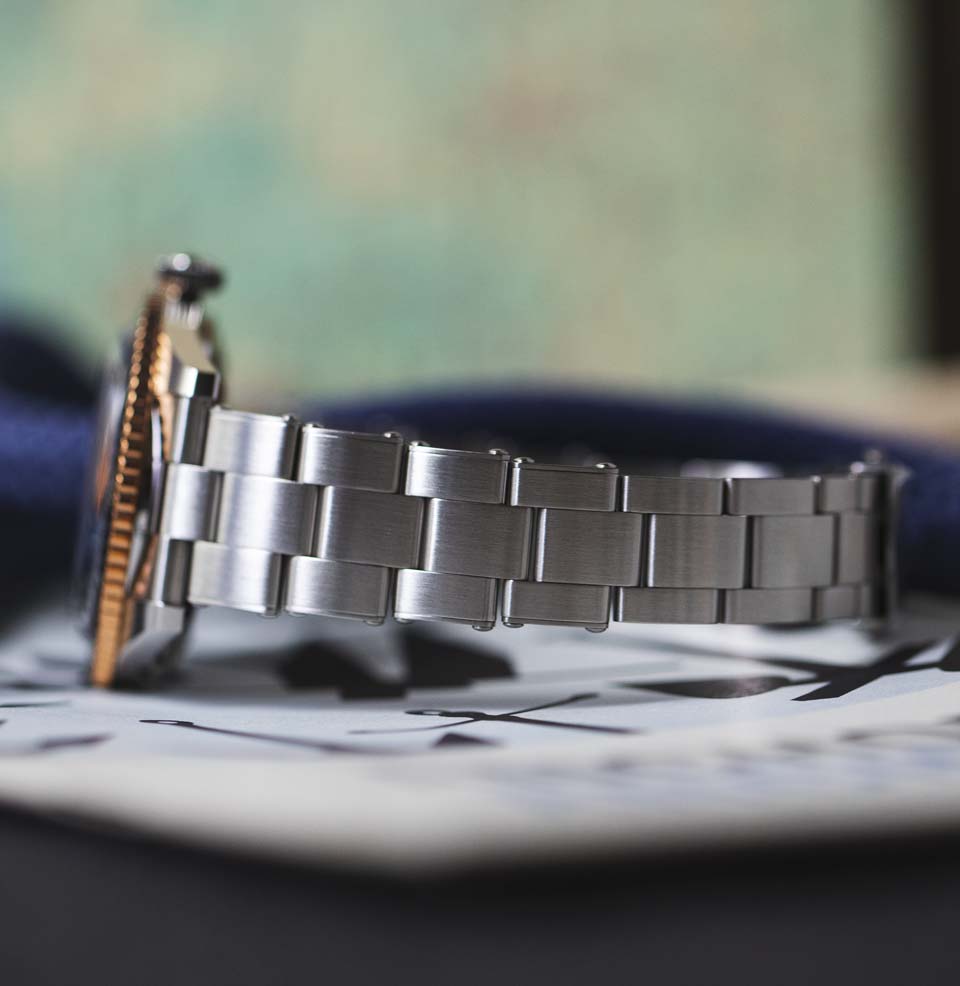 Divers Sixty-Five 40mm - Bronze Bezel Rivet bracelet