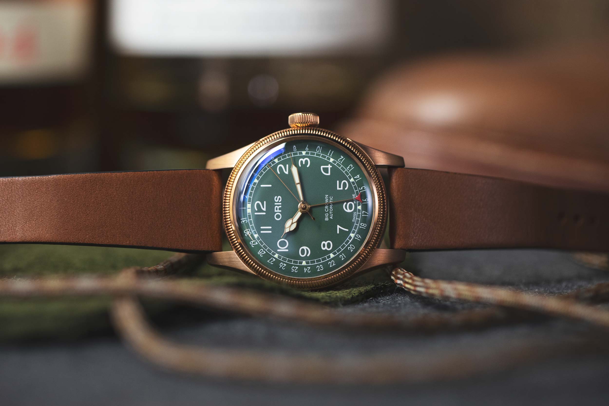 Oris Big Crown Pointer Date Bronze Heritage Inspired Timepieces