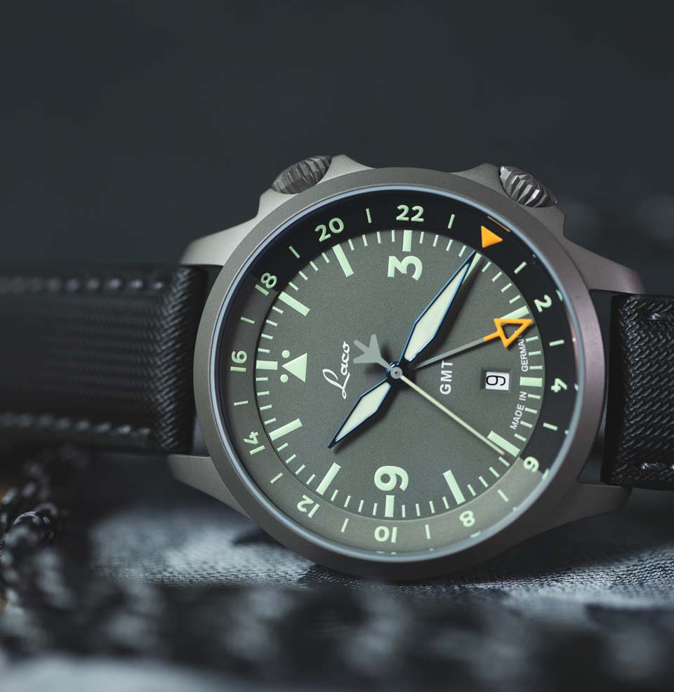 Frankfurt GMT Rotating 24-bezel