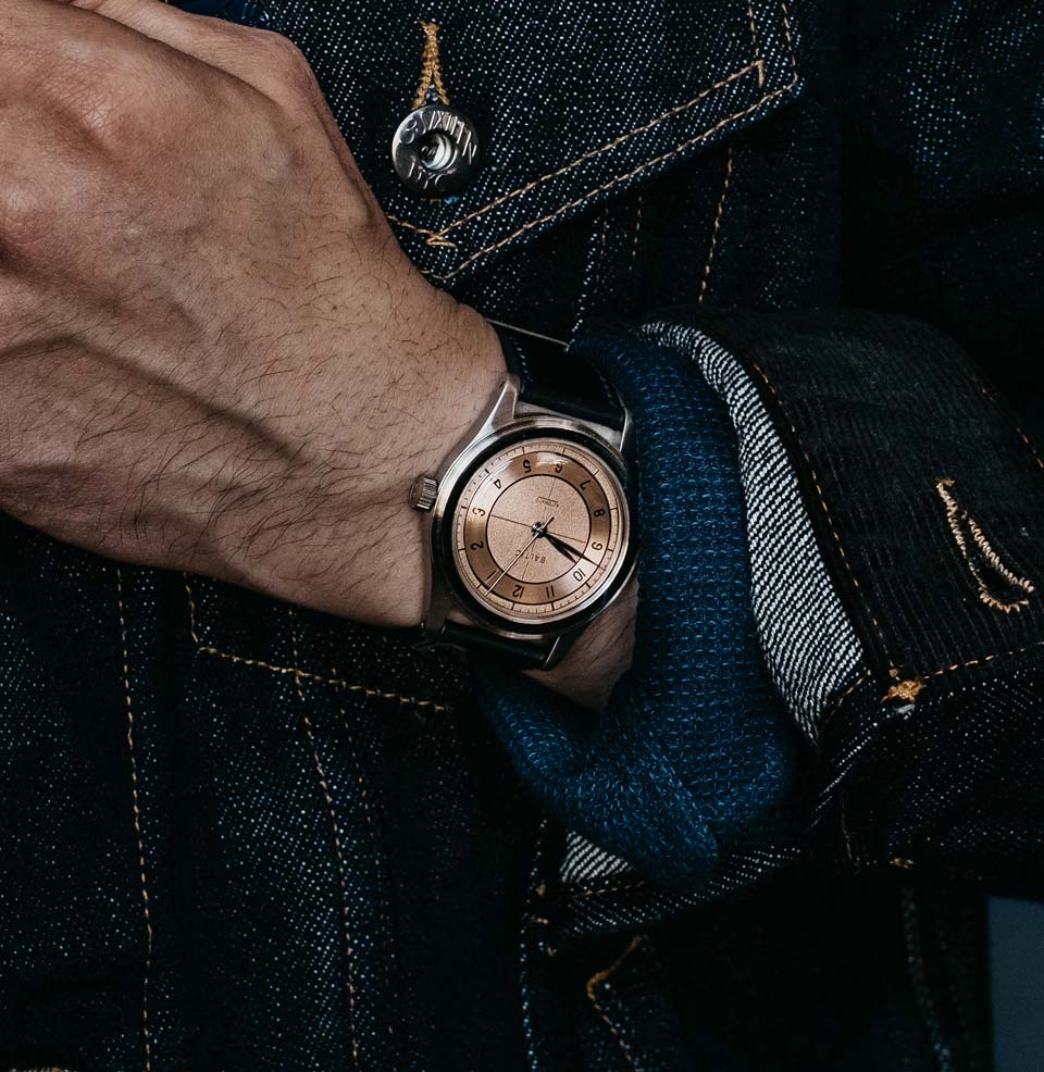 Baltic x Worn & Wound Collaboration 38mm - An ideal size