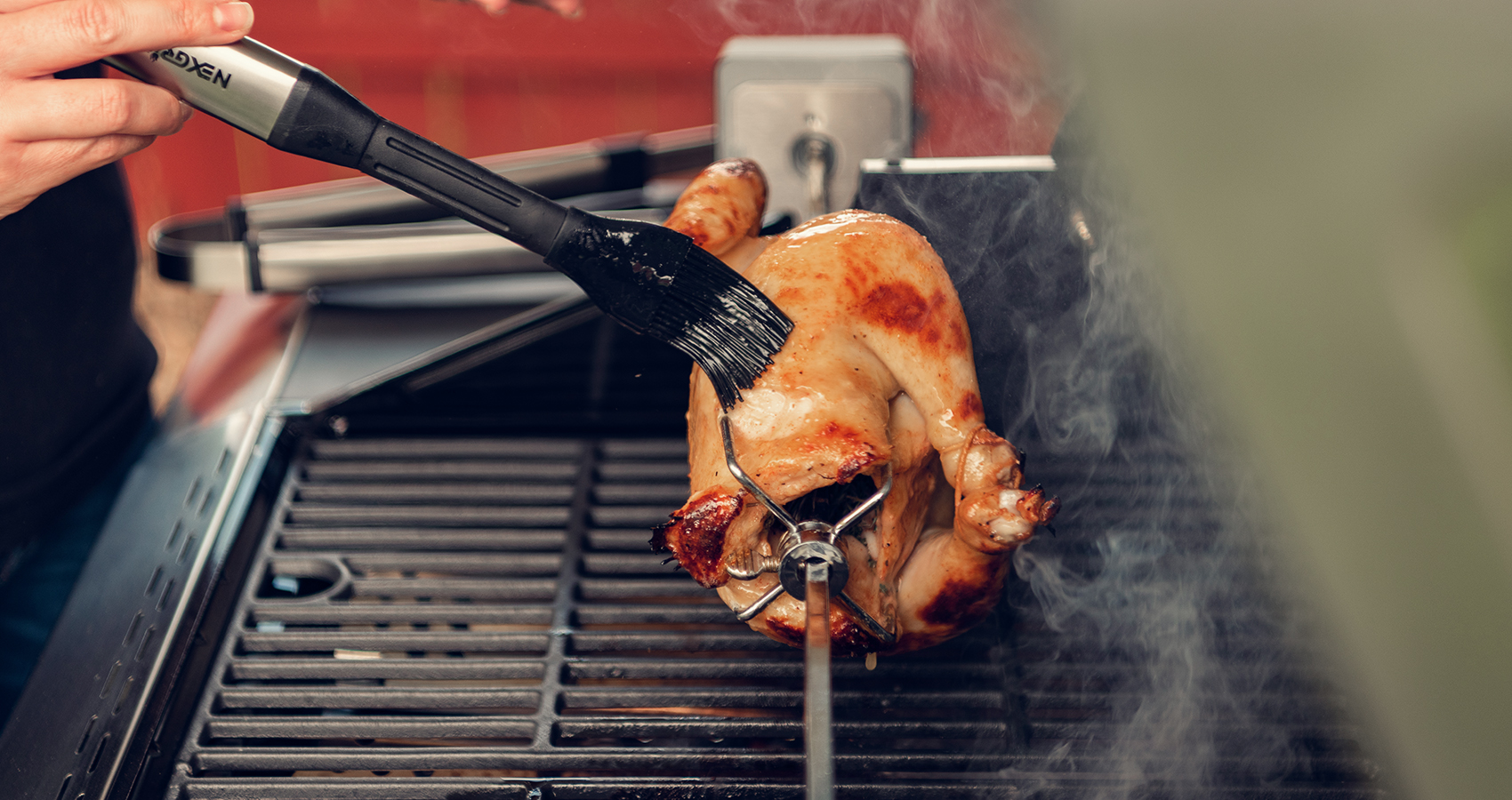 Buttermilk Brined Rotisserie Chicken Recipe