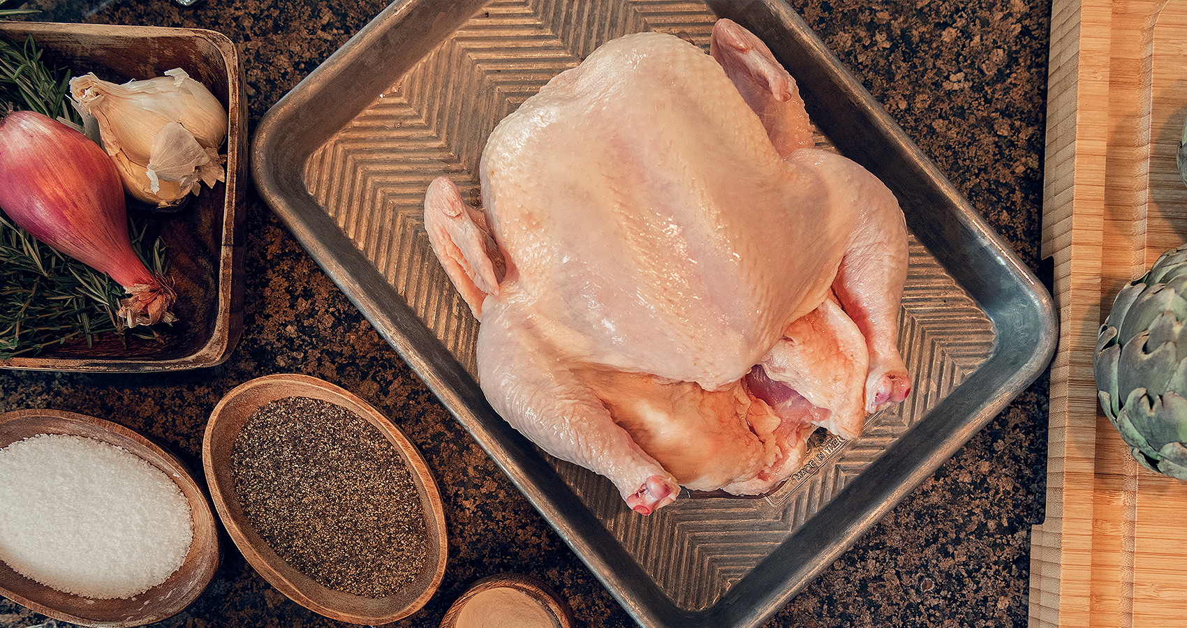 Buttermilk Brined Rotisserie Chicken Recipe
