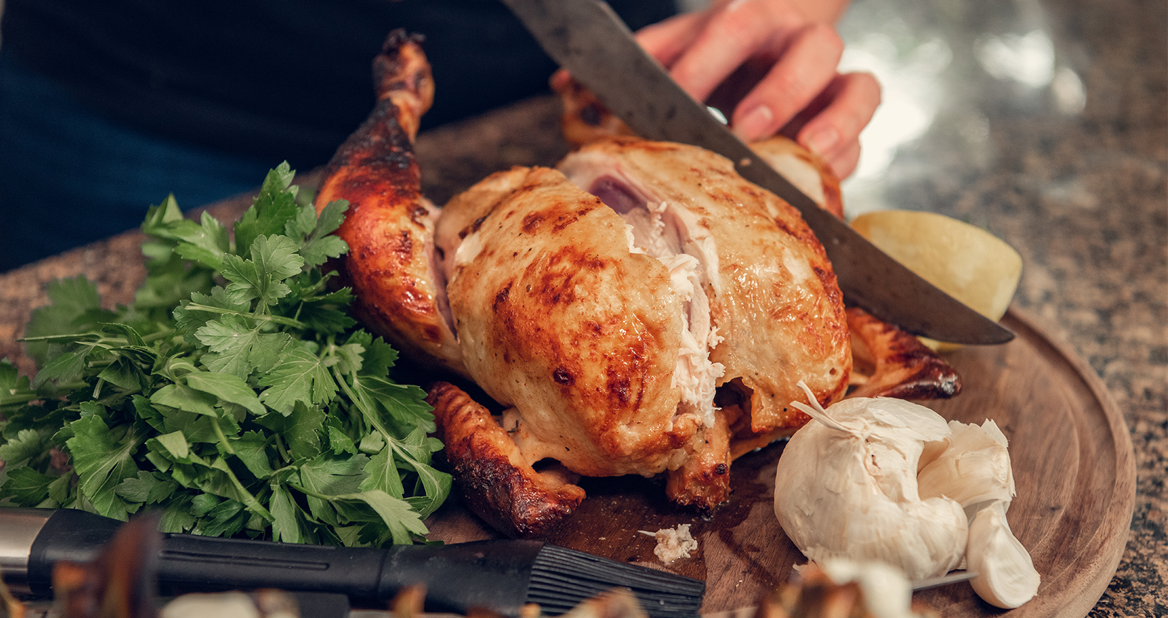 Buttermilk Brined Rotisserie Chicken Recipe